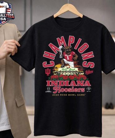 Indiana Hoosiers 2026 Rose Bowl Champions Bison Stadium Unisex Shirt