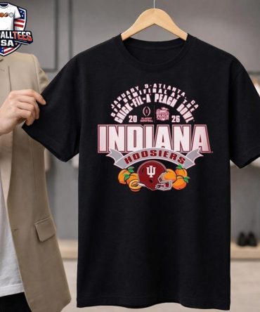 Indiana Hoosiers Cfp Semifinal At The Chick-Fil-A Peach Bowl 2026 Jan 9 Atlanta Ga Unisex Shirt