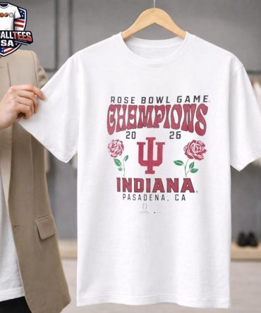 Indiana Hoosiers College Football Playoff 2026 Rose Bowl Champions Hometown Pride Unisex Shirt