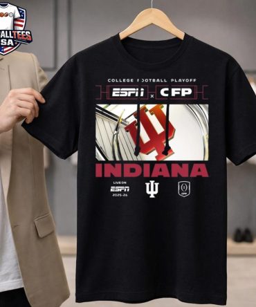 Indiana Hoosiers Espn X Cfp Window 25-26 Unisex Shirt