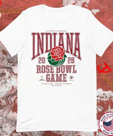 Indiana Hoosiers Fast. Physical. Relentless. 2026 Rose Bowl Cfp T-Shirts