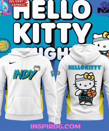 Indiana Pacers X Hello Kitty Night Performance All Over Print Hoodie, 3D Hoodie