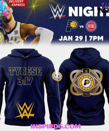 Indiana Pacers X Wwe Night 2025 Limited All Over Print Hoodie, 3D Hoodie