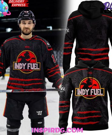 Indy Fuel Jurassic Punk Night Special All Over Print Hoodie, 3D Hoodie