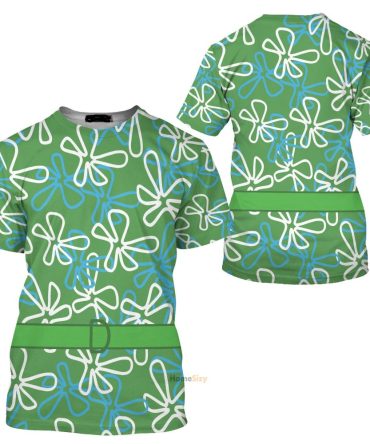 Inside Out T-Shirt Dn Disgust Emotion Inside Out Costume T-Shirt Green Unisex