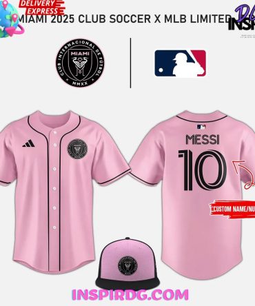 Inter Miami 2025 Club Soccer X Mlb Limited Baseball Jersey