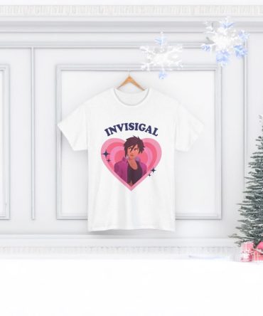 Invisigal Retro Heart Shirt