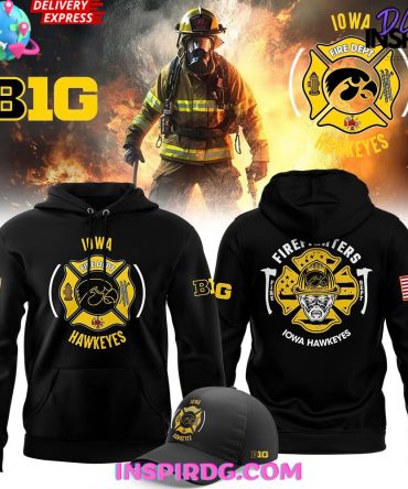 Iowa Hawkeyes Firefighter Appreciation Edition Hoodie