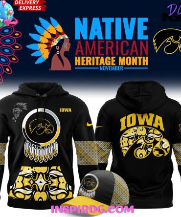 Iowa Hawkeyes Native American Heritage Month Special Hoodie