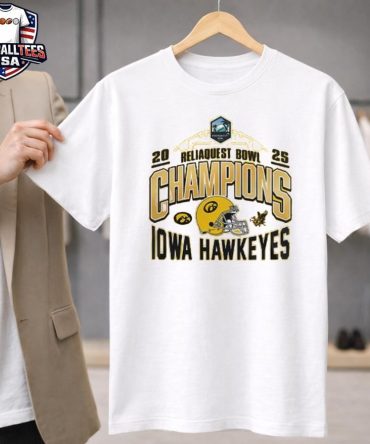 Iowa Hawkeyes Reliaquest Bowl Champions 2025 Unisex Shirt