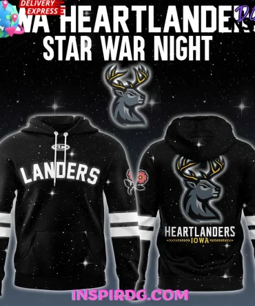 Iowa Heartlanders Star Wars Night 2025 All Over Print Hoodie