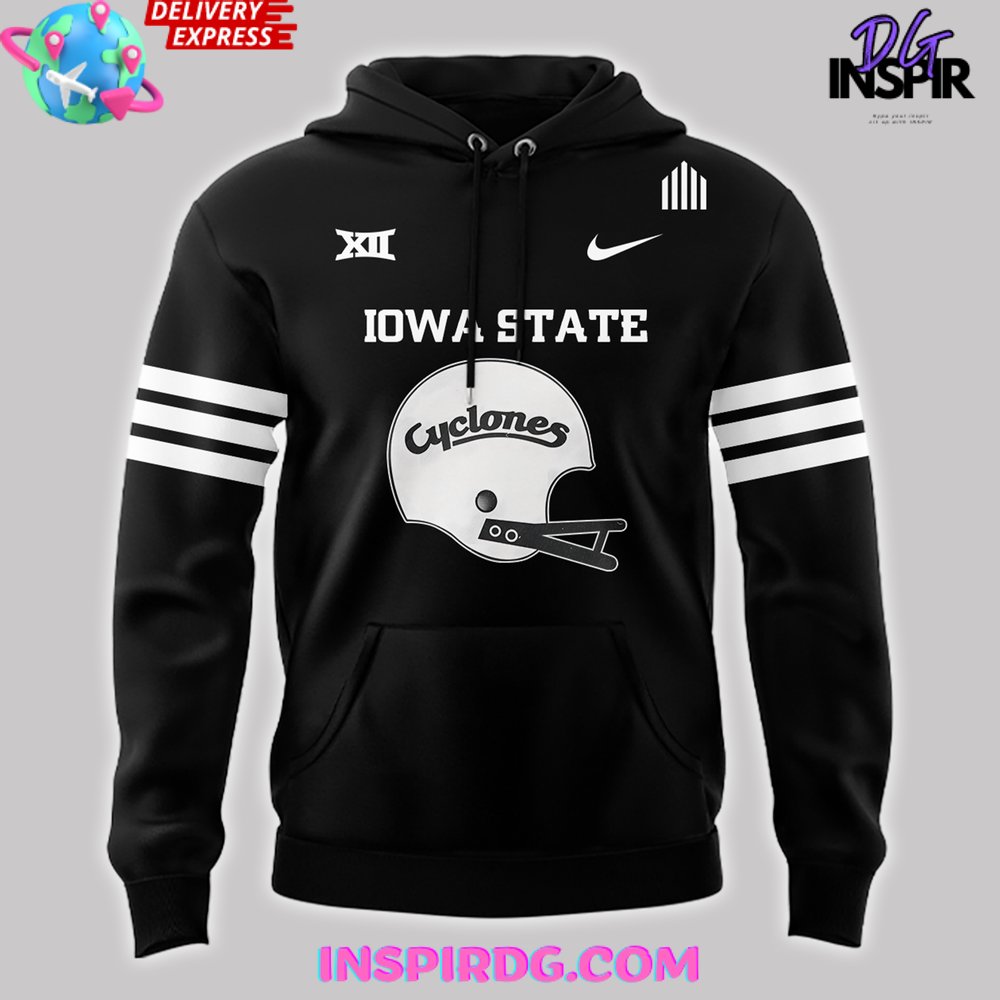 Iowa State Cyclones Blackout Game 2024 Hoodie - Image 2