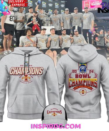 Iowa State Pop Tarts Bowl Champions 2024 All Over Print Hoodie, 3D Hoodie