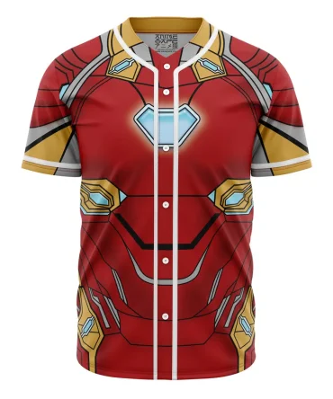Ironman Cosplay Marvel Baseball Jersey