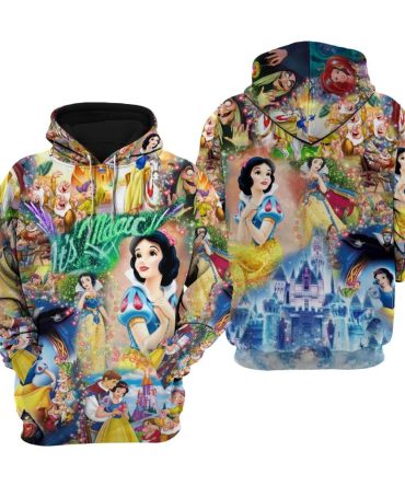 Snow White Hoodie Its Magic Snow White And The Seven Dwarfs Hoodie Colorful Unisex