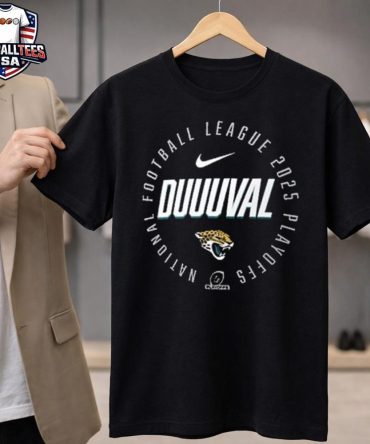 Jacksonville Jaguars Black 2025 Playoff Participant Highlight Receiver Unisex Shirt