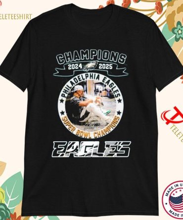 Jalen Hurts Cigarettes Philadelphia Eagles Super Bowl Champions 2024-2025 Signature T-Shirts