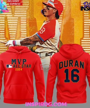 Jarren Duran Mvp All-Star 2024 Special Edition Hoodie