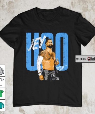 Jey Uso Wwe Pose Signature Retro Shirt