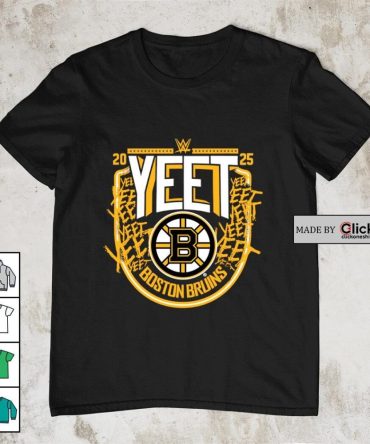 Jey Uso Yeet Boston Bruins Nhl 2025 Shirt