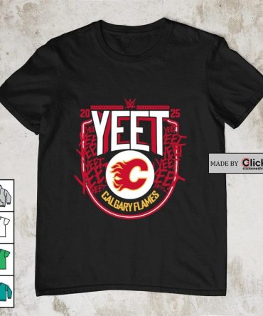 Jey Uso Yeet Calgary Flames Nhl 2025 Shirt