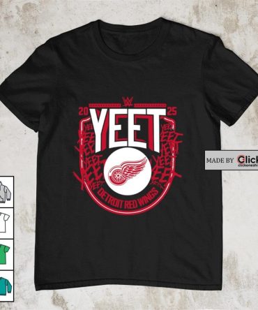 Jey Uso Yeet Detroit Red Wings Nhl 2025 Shirt