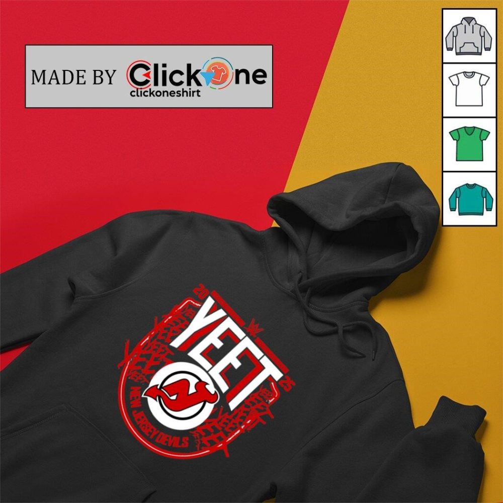 Jey Uso Yeet New Jersey Devils Nhl 2025 Shirt - Image 2