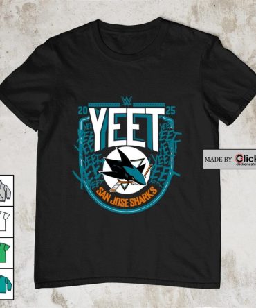 Jey Uso Yeet San Jose Sharks Nhl 2025 T-Shirt