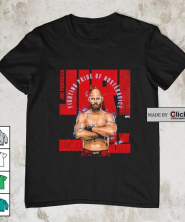 Jiri Prochazka Bushido Fighting Pride Of Hosteradice The Way Of The Warrior Shirt