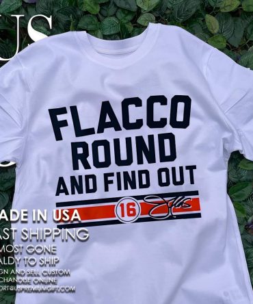 Joe Flacco Round And Find Out Cincinnati Bengals Nfl Signature Shirt