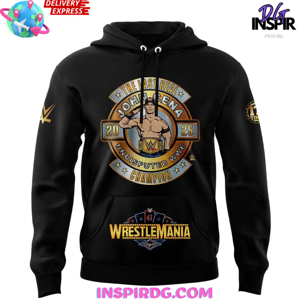 John Cena Wrestlemania 41 Winner Special All Over Print Hoodie - Image 2