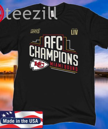 Kansas City Chiefs Afc Champions Limited Edition Shirt