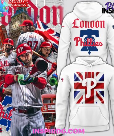 Mlb Philadelphia Phillies World Tour London Series Hoodie