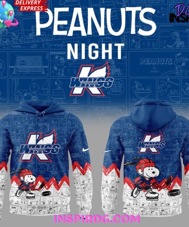 Kalamazoo Wings Anniversary Of Peanuts Limited Edition All Over Print Hoodie, 3D Hoodie