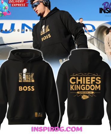 Kansas City Chiefs Kingdom Super Bowl Lix Limited All Over Print Hoodie, 3D Hoodie