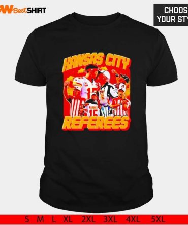 Kansas City Chiefs Referees Kiss Vintage Shirt
