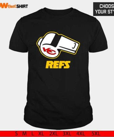 Kansas City Chiefs Refs Referee Coach Whistle Shirt