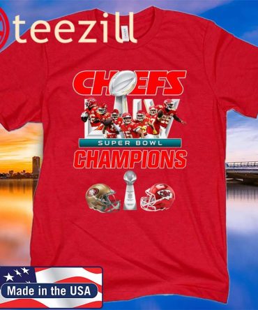 Kansas City Chiefs Super Bowl Liv Champions San Francisco Tshirt