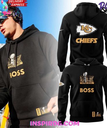 Kansas City Chiefs Super Bowl Lix Boss All Over Print Hoodie, 3D Hoodie