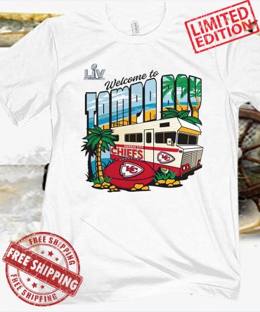 Kansas City Chiefs Super Bowl Lv Bound Vacation Tee Shirt