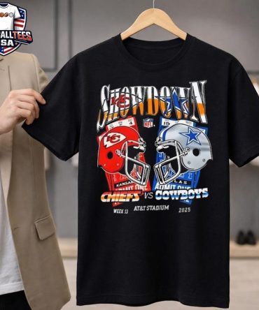 Kansas City Chiefs Vs Dallas Cowboys 2025 Thanksgiving Showdown Unisex Shirt