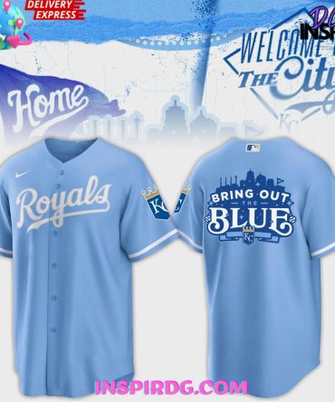 Kansas City Royals Bring Out The Blue Baseball Jersey