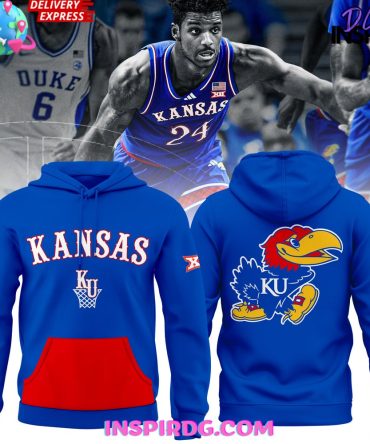 Kansas Jayhawks Basketball Pride Special Blue Hoodie