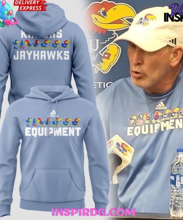 Kansas Jayhawks Football Equipment 2024 Hoodie