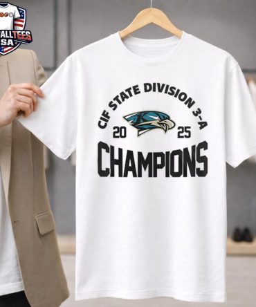 Kennedy Thunderbirds 2025 Cif State Division 3-A Football Champions Unisex Shirt
