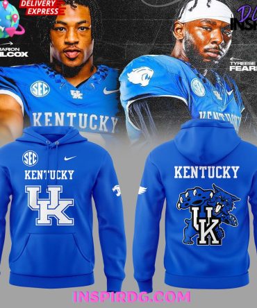 Kentucky Wildcats Sec Uniform 2024 Blue Hoodie