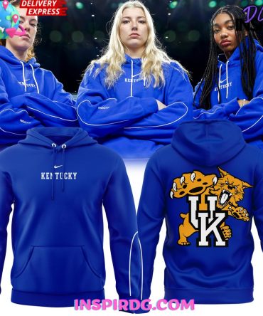 Kentucky Wildcats Women’S Basketball 2025 Blue All Over Print Hoodie, 3D Hoodie