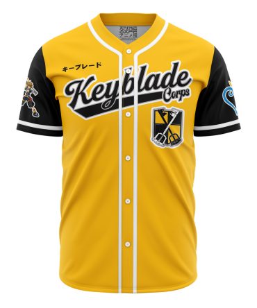 Keyblade Corps Sora Kingdom Hearts Baseball Jersey