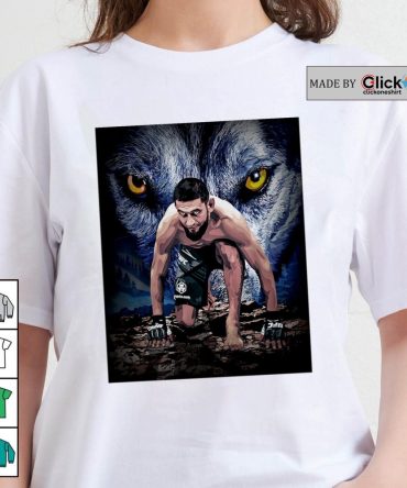 Khamzat Chimaev Mixed Martial Artist The Wolf Is Coming Shirt