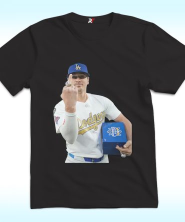 Kike Hernandez Ring Middle Finger Shirt, Los Angeles Dodgers